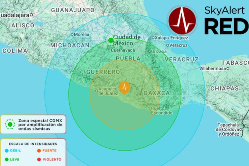 Temblor hoy de 5.2 con epicentro en Guerrero se percibe en Puebla