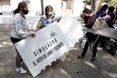 SIMULACRO DE VOTACIÓN