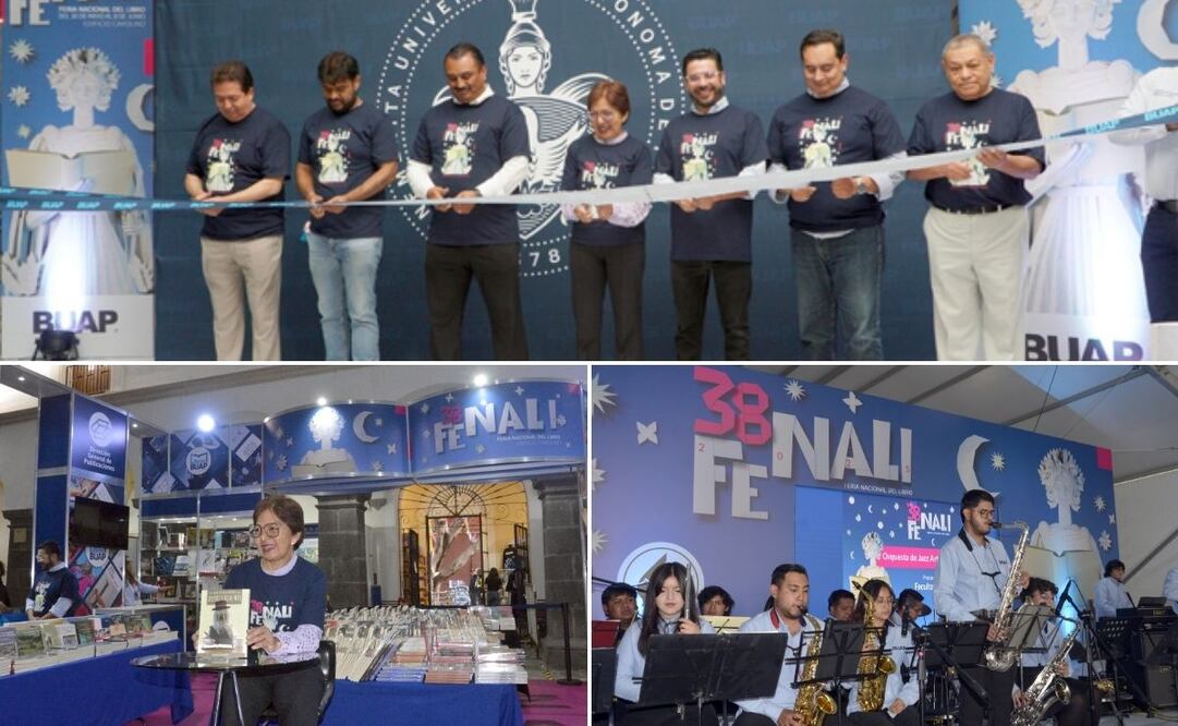 Feria Nacional del Libro BUAP 2025 | Foto: Buap