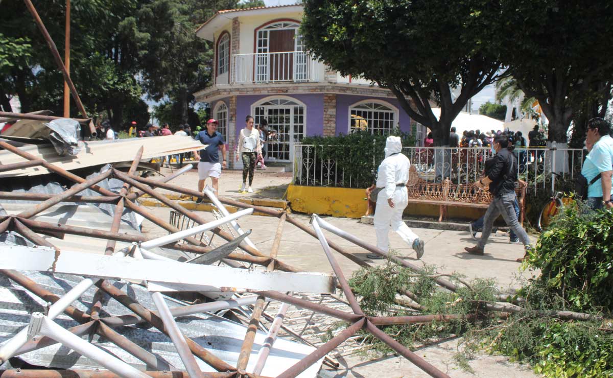 Pagaron 100 mil pesos a la Constructora 94-99 para proyecto estructural de tanque colapsado en Texmelucan