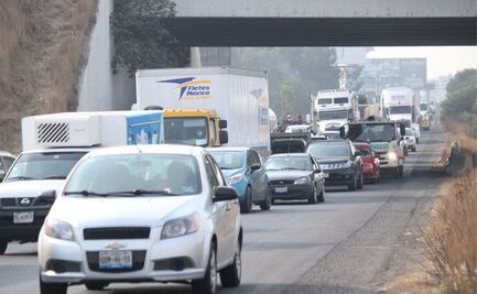 ¡Precaución! Arrojan piedras contra automovilistas en la autopista México-Puebla