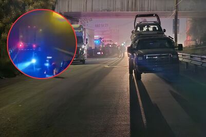 En falso retén y con armas largas, asaltan a transportista en la autopista Puebla-Orizaba