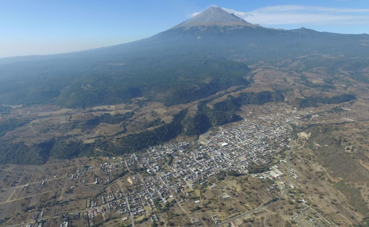 En San Nicolás de los Ranchos se encuentra Santiago Xalitzintla, la localidad más cercana al volcán Popocatépetl | Foto: Agencia Es Imagen para El Universal Puebla