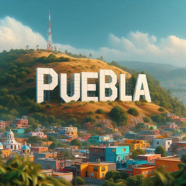 Hollywood en Puebla, así se ve con IA | BING