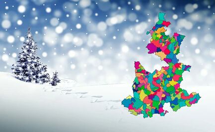 En estos municipios de Puebla podría vivirse la Navidad más fría