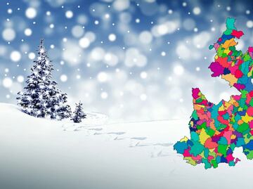 En estos municipios de Puebla podría vivirse la Navidad más fría