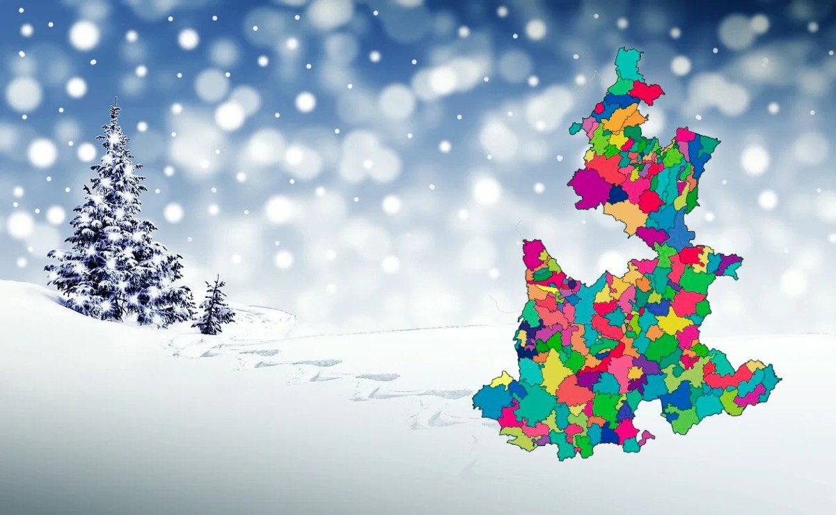 En estos municipios de Puebla podría vivirse la Navidad más fría