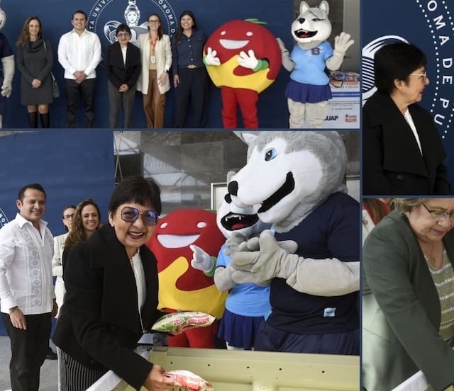 La BUAP inicia la campaña "Échale los kilos, donación de arroz y frijol 2025"