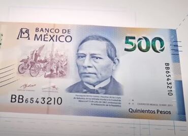 Estos son los 5 billetes de 500 pesos que tienen valor en México