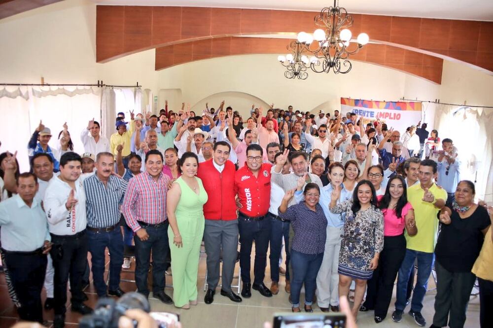 Los dirigentes del PRI, PAN y PRD confían en tener buenos resultados en la mixteca en el 2024 |