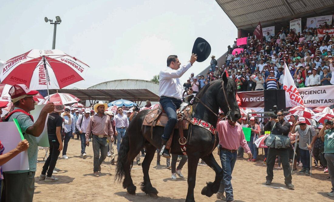 Alejandro Armenta es el virtual gobernador de Puebla | Foto: EsImagen