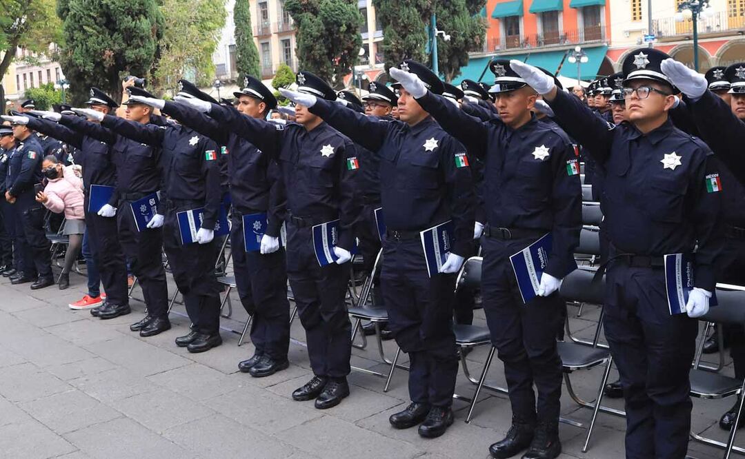 Estos son algunos de los requisitos que solicitan las corporaciones de seguridad | Foto: Agencia Es Imagen para El Universal Puebla