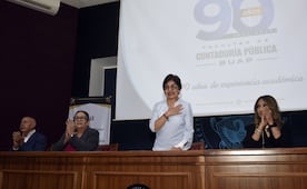 Entrega Rectora Lilia Cedillo reconocimientos para celebrar el Día del Contador Público