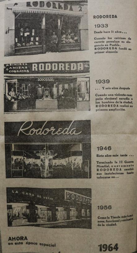Rodoreda, la tienda del bien vestir que extrañan los poblanos