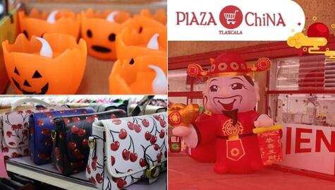 Esto es lo que puedes comprar en la Plaza China de Tlaxcala