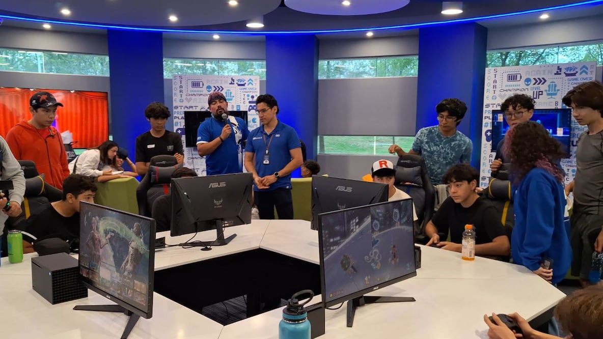 Prepa Tec tiene ahora una nueva área gaming | Foto Eduardo Sánchez