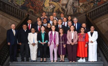 Armenta asiste a reunión de Claudia Sheinbaum con gobernadores en materia de salud 