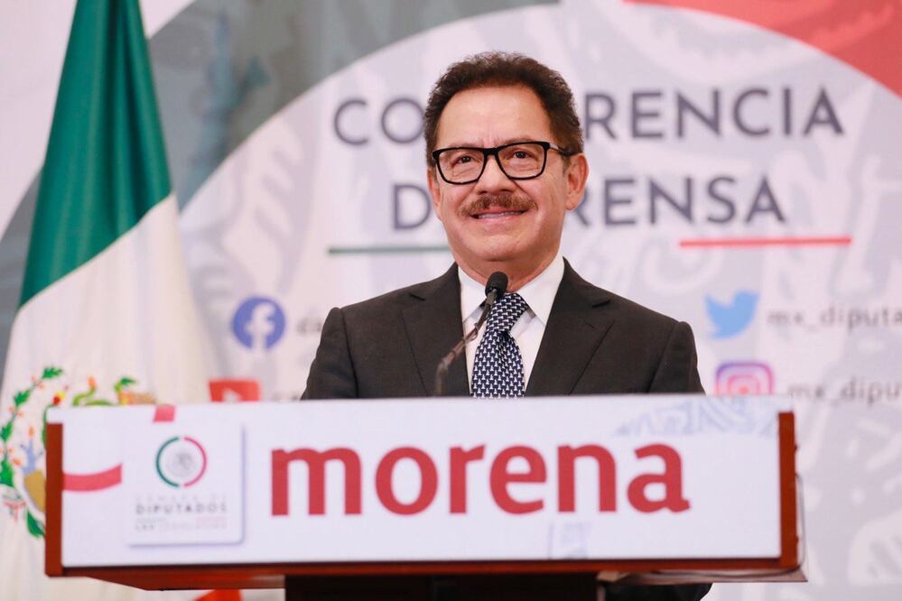 Ignacio Mier Velazco habló sobre el presupuesto federal para el 2024 | Foto: Agencia Es Imagen para El Universal Puebla