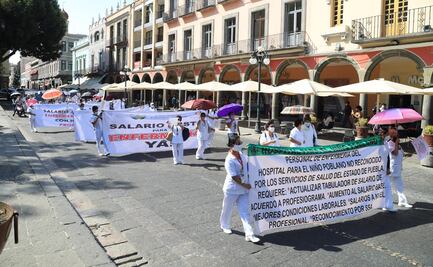 MARCHA DE PERSONAL DE ENFERMERÍA