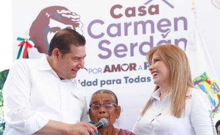 Armenta inaugura la 3a. de 15 Casas Carmen Serdán a favor de las mujeres
