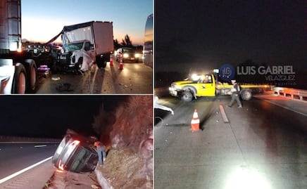 Caos en la autopista Puebla-Orizaba: reportan tres accidentes y un muerto