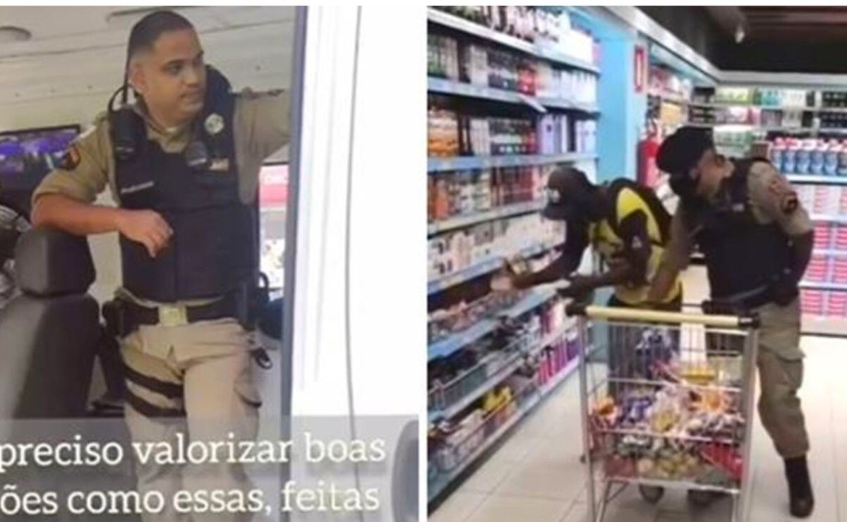 “Puedes llevar todo lo que necesitas”: el gesto de un policía hacia un joven que le pidió de comer