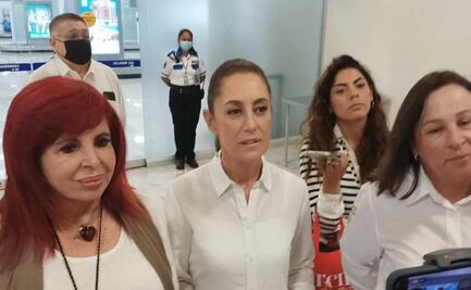 "En la 4T no desperdiciamos dinero en bardas o estelas de luz": Sheinbaum visita refinería de Dos Bocas