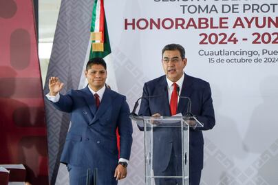 Omar Muñoz asume la alcaldía de Cuautlancingo y se compromete a reforzar la seguridad