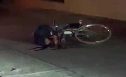 Ejecutan con tiro de gracia a ciclista en Texmelucan