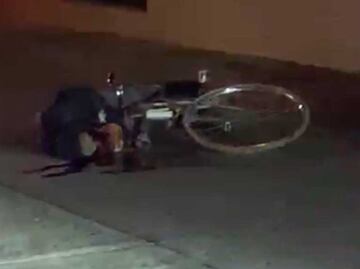 Ejecutan con tiro de gracia a ciclista en Texmelucan