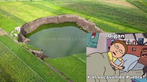 Oigan, y el mega socavón de Puebla, ¿qué pasó con él?