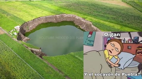 Oigan, y el mega socavón de Puebla, ¿qué pasó con él?