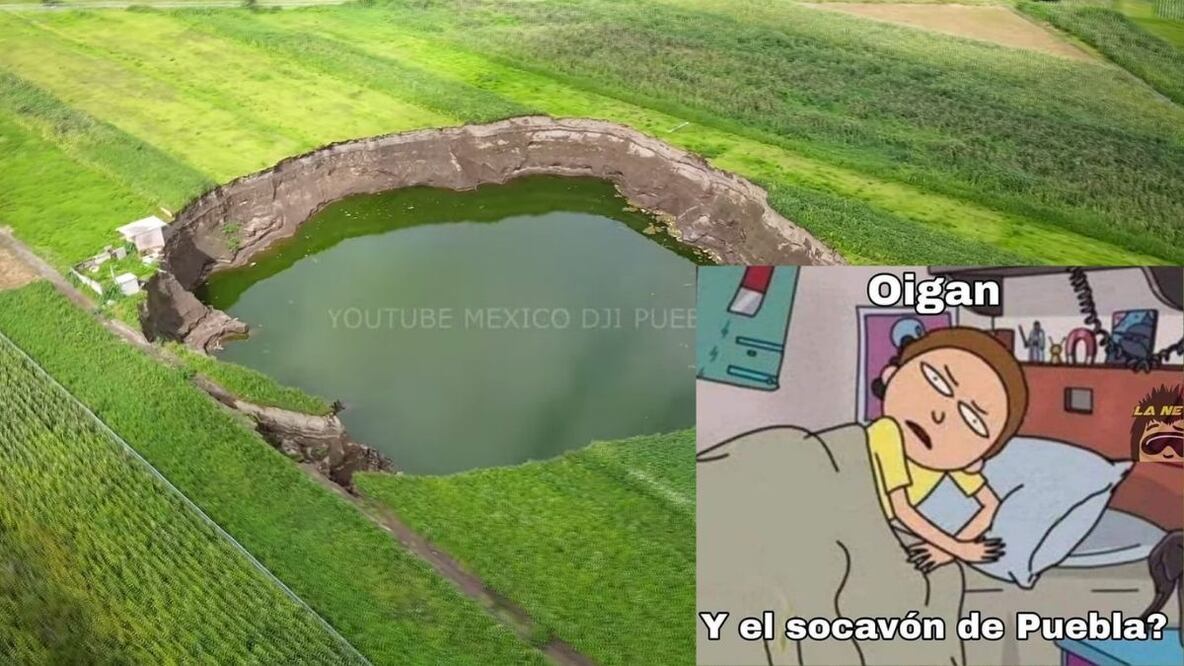 Oigan, y el mega socavón de Puebla, ¿qué pasó con él?