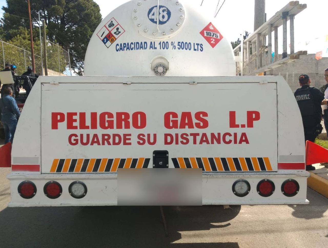 Detienen a cinco huachigaseros en Xonacatepec