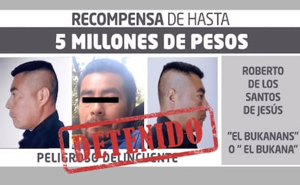 Capturan a El Bukanas, el criminal más peligroso de Puebla