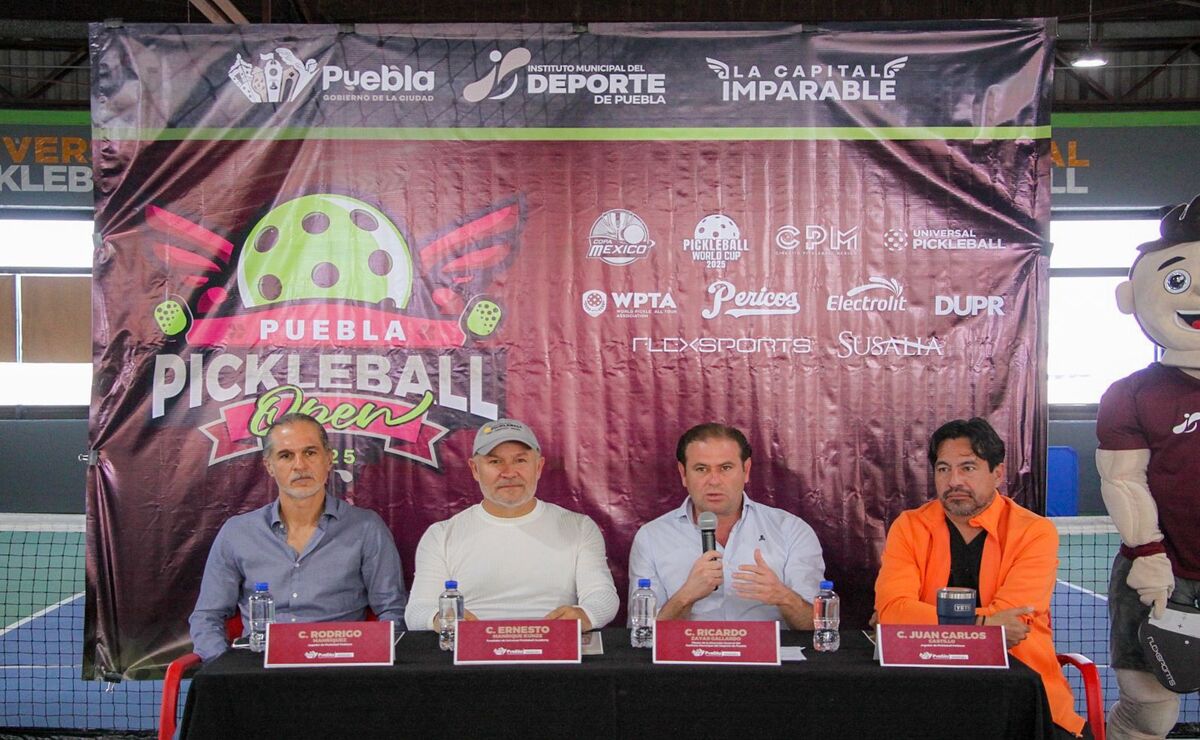 Presenta Instituto Municipal del Deporte el Torneo “Puebla Pickleball Open 2025”