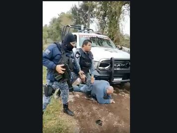Abuso de autoridad: Policía Estatal somete a ciudadano en Huauchinango