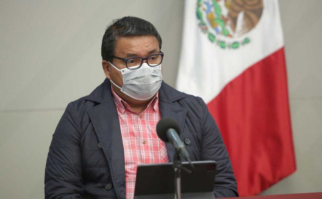 El secretario de Gobernación, Julio Huerta, respondió a los transportistas sobre la verificación vehicular | Foto: Agencia Es Imagen para El Universal Puebla