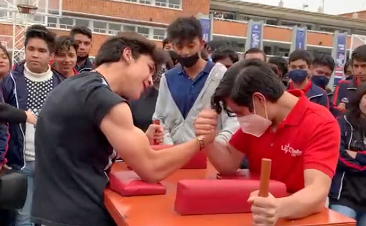 Termina alumno con fractura en el brazo por jugar vencidas en el Benavente