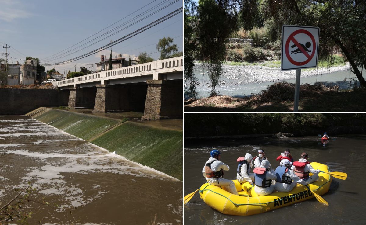 Así de contaminado está el río Atoyac que será rescatado por Claudia Sheinbaum