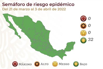 Puebla se queda en semáforo verde