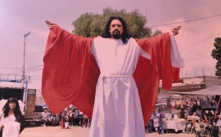 Representación de Pueblo Nuevo: José Luis se alista para interpretar a Jesús