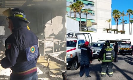 Incendio en departamento de Torres Palmas: un lesionado y 80 personas evacuadas