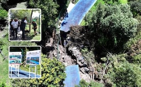 Con Obra Comunitaria y maquinaria, Gobierno Estatal interviene deslave en Parque Metropolitano