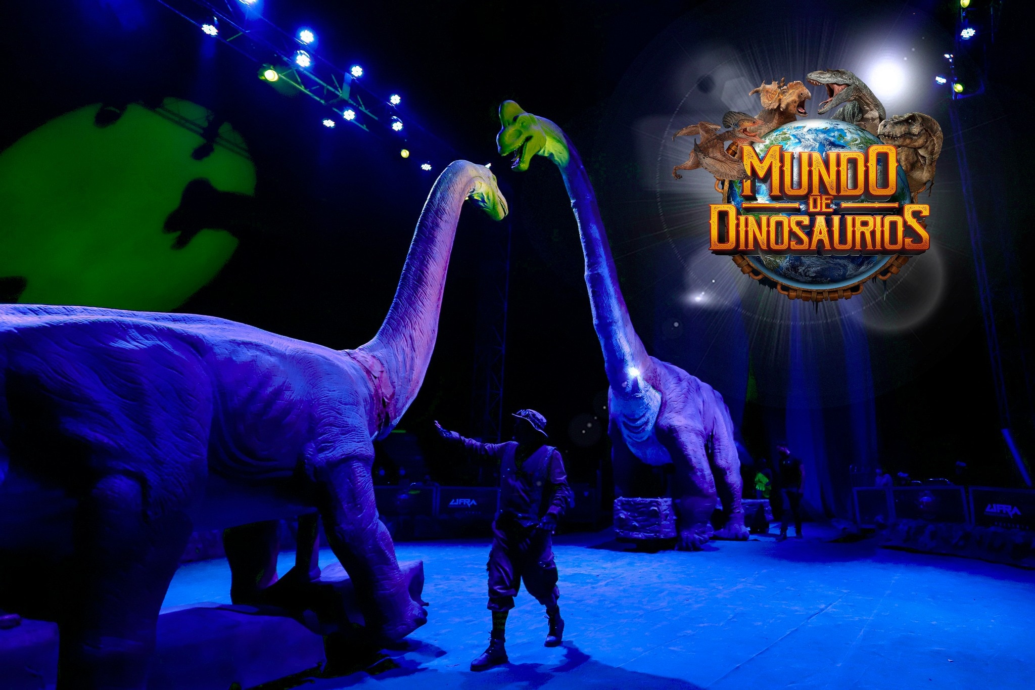 A partir del 9 de noviembre podrás ver este espectáculo de Dinosaurios | Facebook Mundo de Dinosaurios