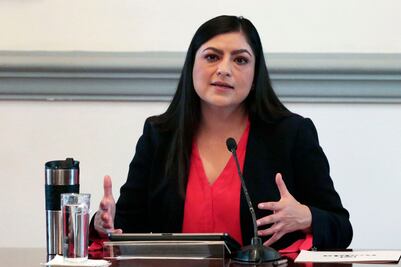 Impugna Claudia Rivera sanción del TEPJF por promoción anticipada 