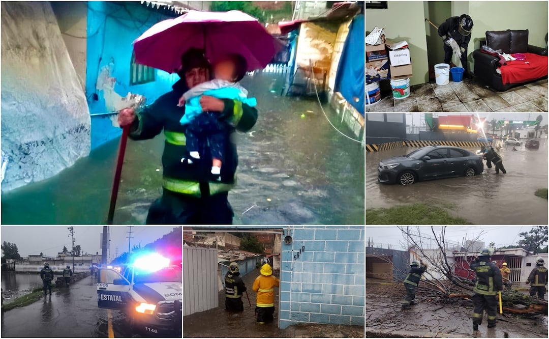 Se exhorta a la ciudadanía a no cruzar calles con corrientes de agua y evitar permanecer debajo de árboles o estructuras | Foto: SSP