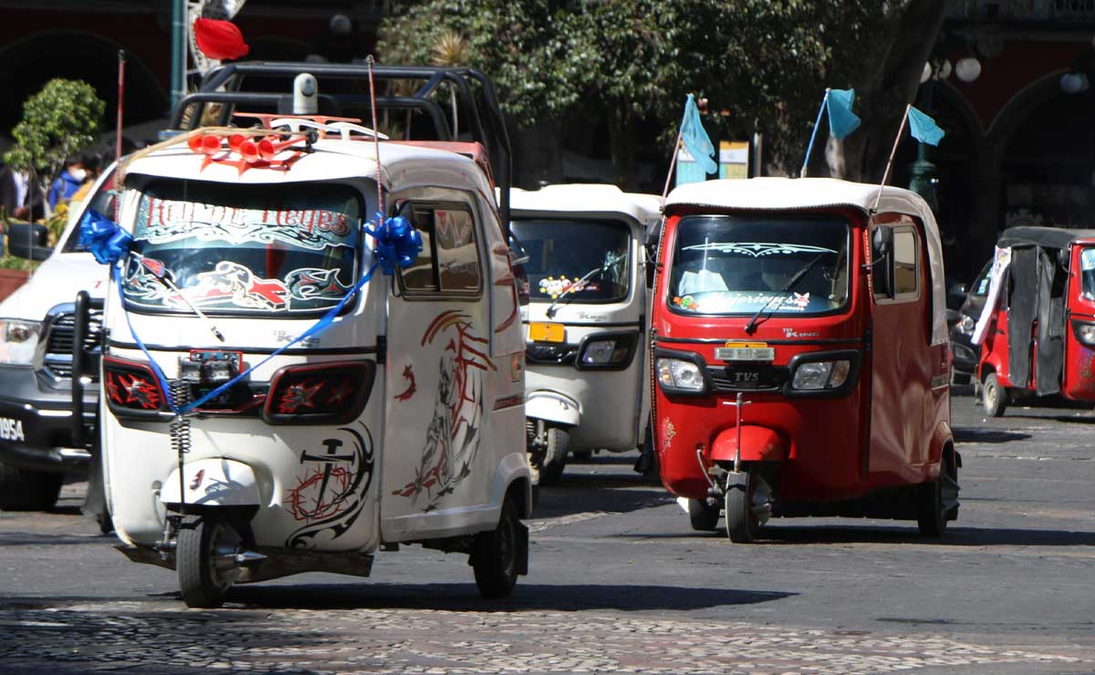Este medio de transporte está regulado por el gobierno del estado en Puebla | FOTO: AGENCIA ES IMAGEN PARA EL UNIVERSAL PUEBLA