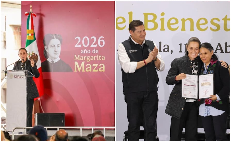 Claudia Sheinbaum entrega 240 viviendas en terreno donado por gobierno de Puebla