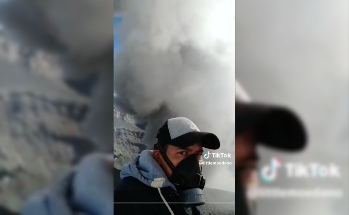 Tiktokers y youtubers que ponen en riesgo su vida por subir al Popocatépetl